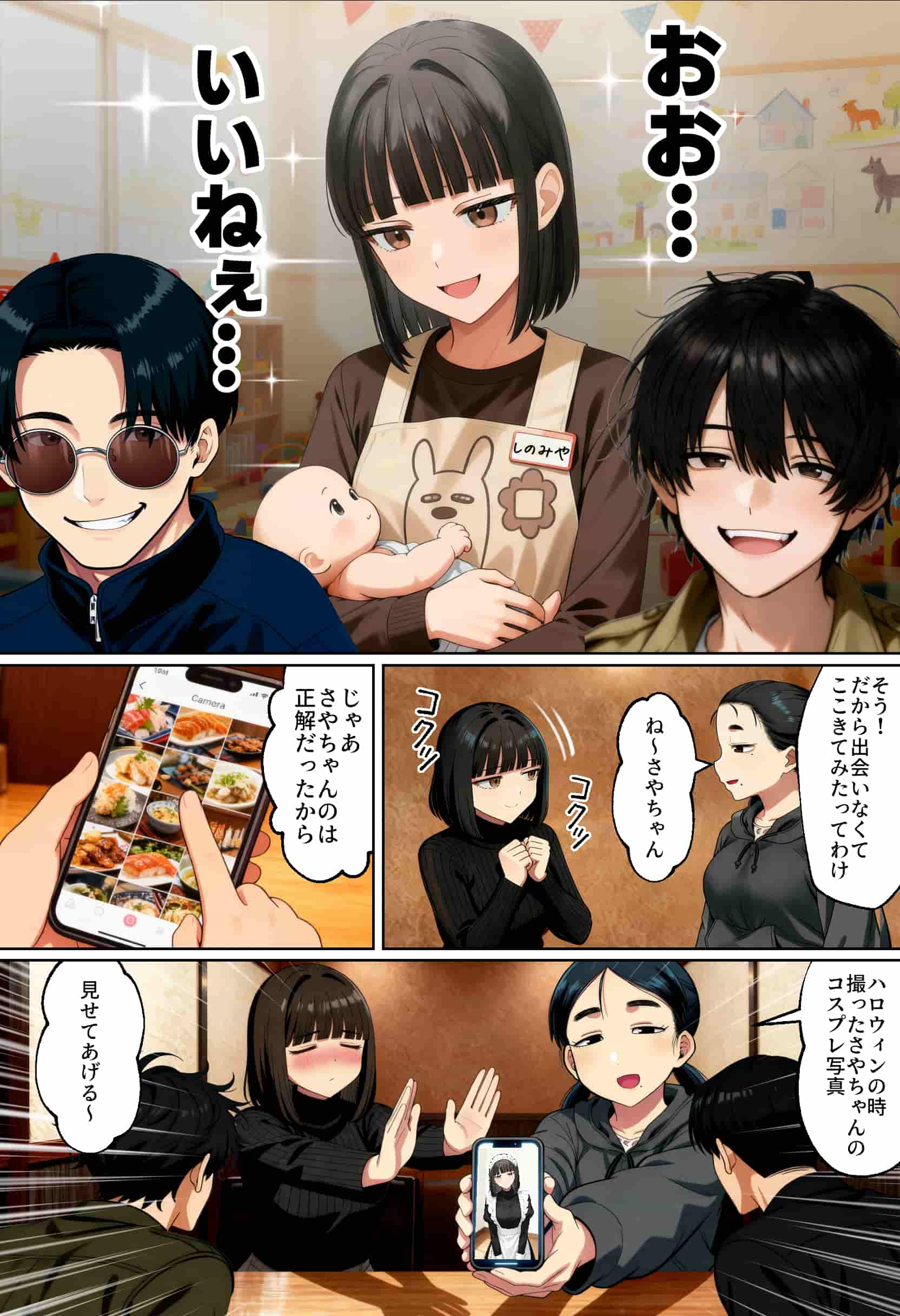 【実話】相席居酒屋で知り合った人見知り保育士ちゃん（21）のサンプル画像15